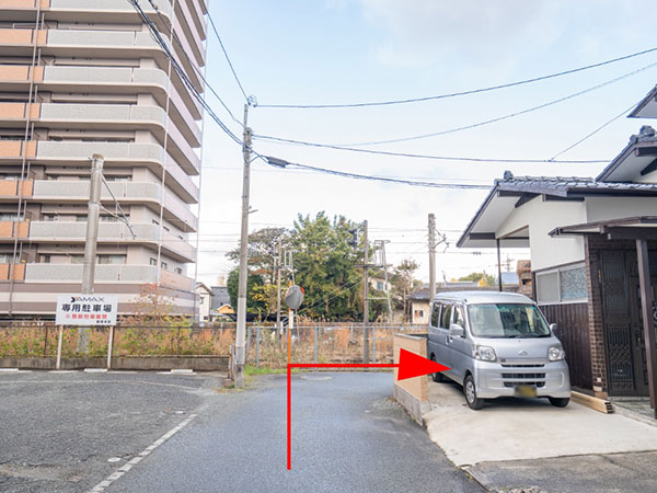 JR水前駅からの道順